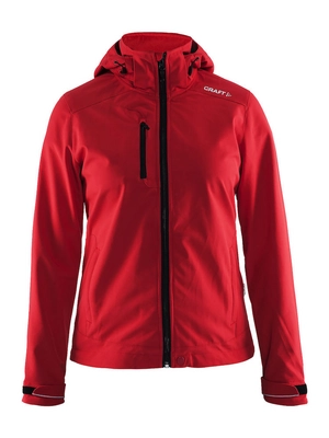 Jas Craft Light Softshell Women Red