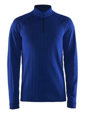 Skipully Craft Nordic Wool Zip Neck Men Soul