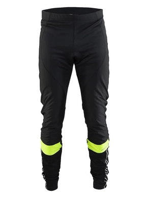 Fietsbroek Craft Velo Thermal Wind Tights Men Black Flumino