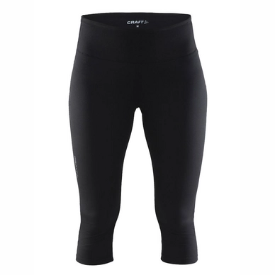 Sports Trousers Craft Habit Capri Women Black