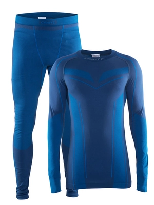 Baselayerset Craft Seamless Zone 2-Pack Men Deep Sweden Blue