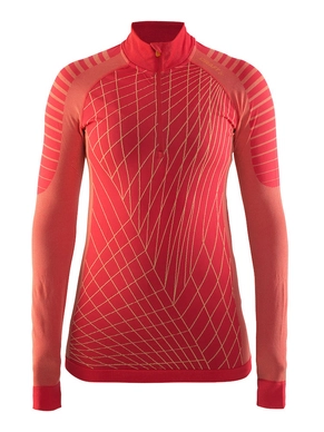 Ondershirt Craft Active Intensity Zip Women Poppy Sprint