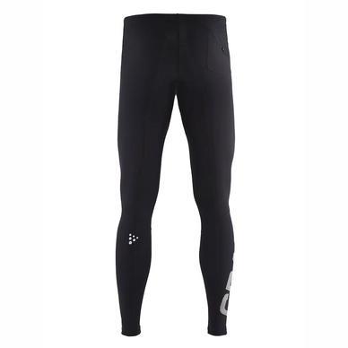 Legging Craft Men Delta 2.0 Long Tights Black Silver Reflective