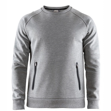 Pullover Craft Emotion Crew Sweatshirt Grey Melange Herren