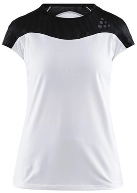 Sportshirt Craft Women Shade SS Tee White Asphalt