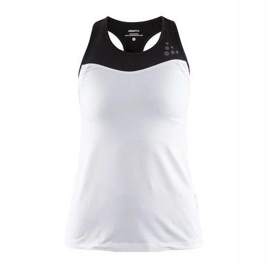 Sportshirt Craft Women Shade Singlet White Black