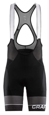 Fietsbroek Craft Men Route Bib Shorts Black White