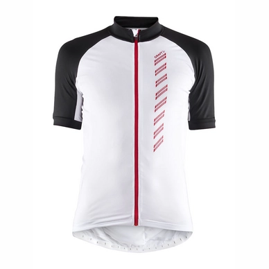 Fietsshirt Craft Men Velo Jersey 2.0 White Black