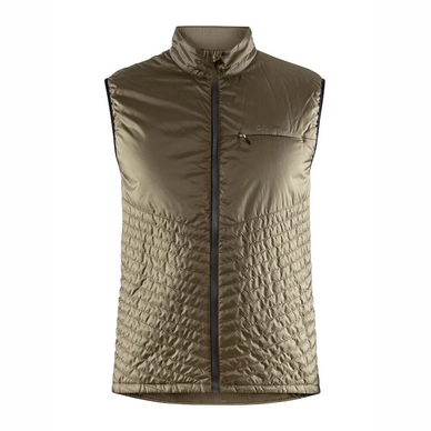 Bodywarmer Craft Men Urban Run Dk Olive Black