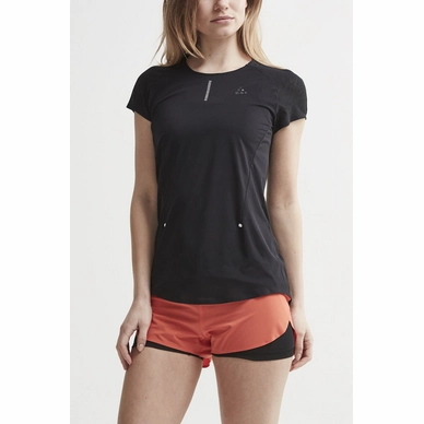 Sportshirt Craft Women Subtwo Tee Black