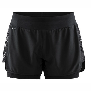 Short de Sport Craft Women Charge 2 In 1 Shorts Black