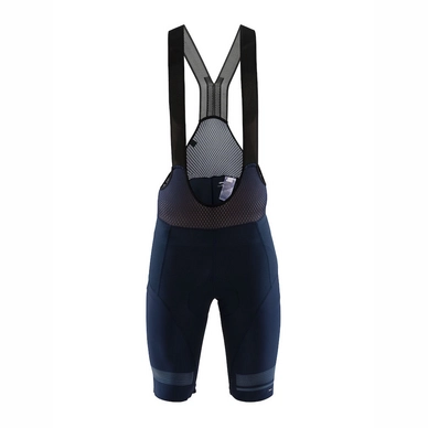 Fahrradhose Craft Hale Glow Bib Shorts Blaze Black Herren
