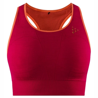 Sport BH Craft Women Fuseknit Mid Impact Bra Jam Boost