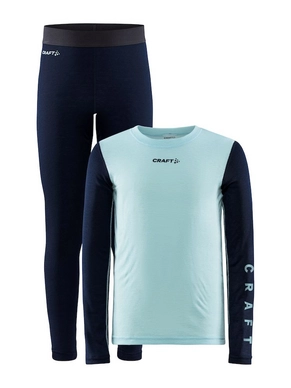 Baselayerset Craft Junior Core Warm Blaze Area