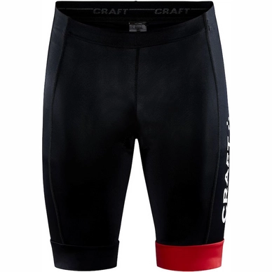 Fietsbroek Craft Men Core Endurance Shorts Black/Bright Red