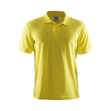 Polo Craft Homme Craft Classic Pique Yellow