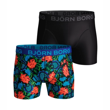 Boxershort Björn Borg Men Essential Shorts Sammy BB Dramatic Flower Black Beauty (2 pack)