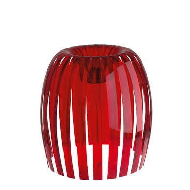 Lampenkap Koziol Josephine XL Transparent/Red