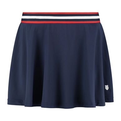 Tennisrock K Swiss Heritage Sport Pleated Skirt Navy Damen