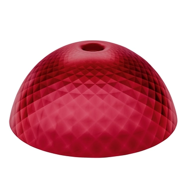 Lampenkap Koziol Stella Silk XL Transparent Red