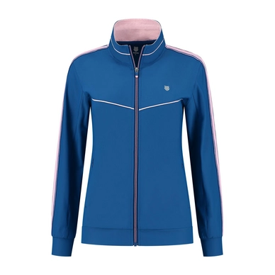 Tennisvest K Swiss Women Hypercourt Tracksuit Jacket 3 Classic Blue