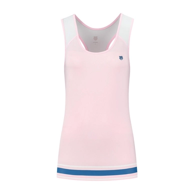 Tanktop K Swiss Women Hypercourt Stripe Tank Cherry Blossom White