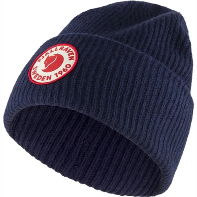 Bonnet Fjällräven 1960 Logo Hat Dark Navy