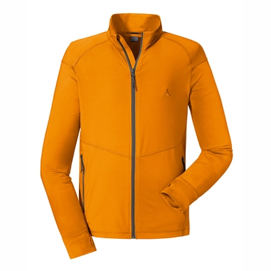 Fleecejacke Schöffel Fleece Leukerbad Dark Cheddar Herren