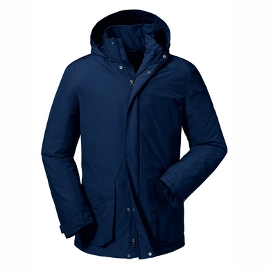 Schöffel Giacca In Pile Tecnowool Lakefield Uomo - Calda, Antivento E Traspirante, Tasche Con Cerniera, Taglia M