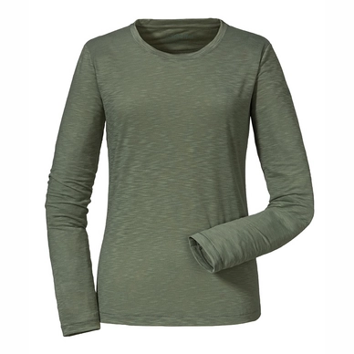 Long Sleeve T-Shirt Schöffel Women La Molina2 Agave Green