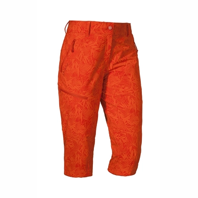 Hose Schöffel Pants Regular Caracas2 AOP Mandarin Red Damen