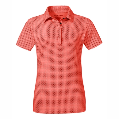 Polo Shirt Schöffel Women Altenberg1 Aura Orange