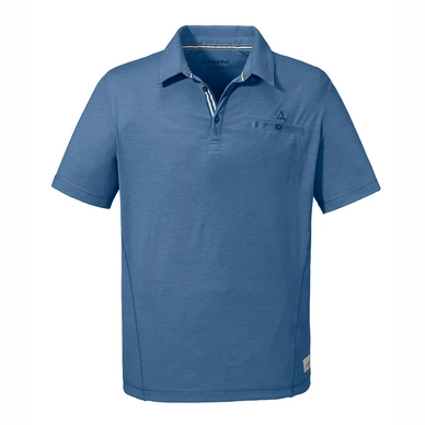 Polo Shirt Schöffel Men Kochel1 Blue Horizon