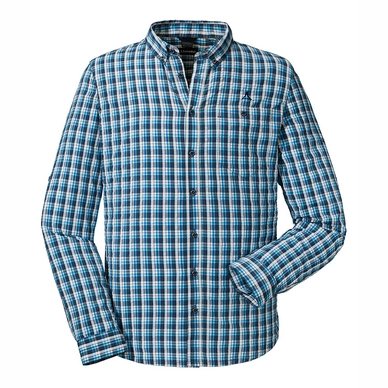 Shirt Schöffel Men Kuopio2 UV LG Directoire Blue