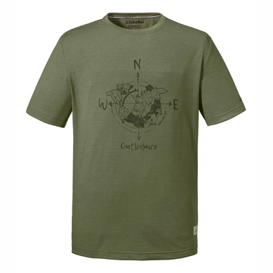 T-Shirt Schöffel Mens Perth1 Loden Green
