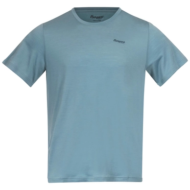 T-Shirt Bergans Women Graphic Wool Tee Smoke Blue/Orion Blue