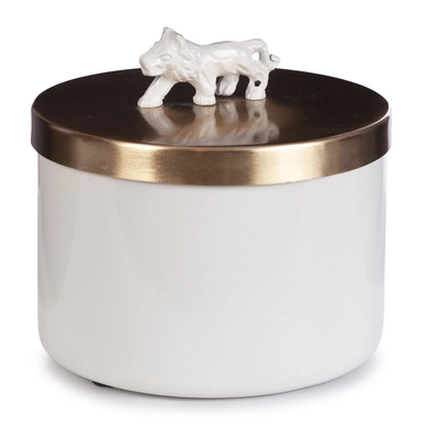 Opbergtrommel Kidsdepot Sophie Lion Wit