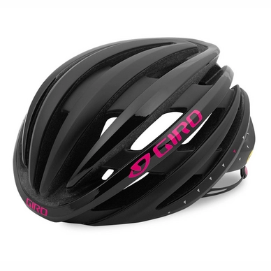 Fietshelm Giro Women Ember Mips Matte Black Bright Pink