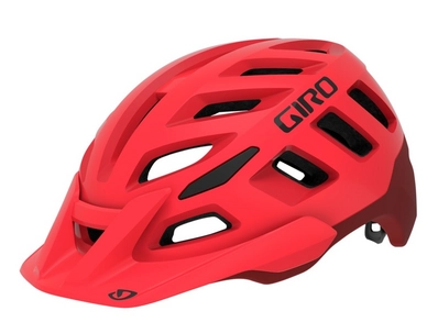 Helm Giro Men Radix Matte Bright Red Dark Red