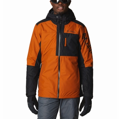 Ski Jacket Men Columbia Timberturner II Jacket Warm Copper Black