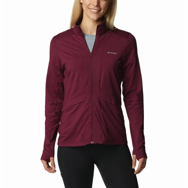 Jacke Women Columbia Columbia Hike Full Zip Marionberry