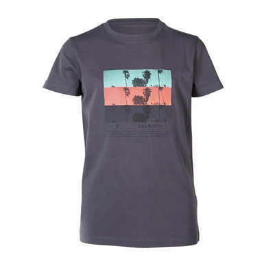 T-Shirt Brunotti Boys Tim-Print Titanium