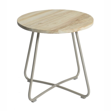 Bijzettafel Max&Luuk Lily Taupe Ø56,5