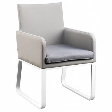 Tuinstoel Suns Cordoba Matt Royal Grey / Taupe Grey (set van 2)