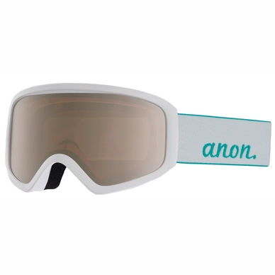 Masque de Ski Anon Women Insight White / Silver Amber