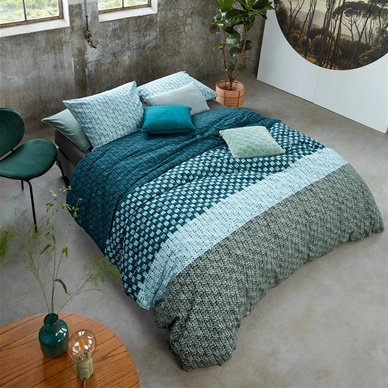 Dekbedovertrek Beddinghouse Maelis Green Flanel