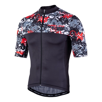 Fietsshirt Nalini Men Centenario 2.0 Rood Print