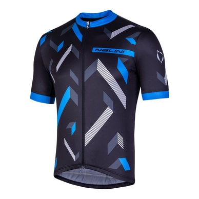 Fietsshirt Nalini Men Discesa 2.0 Zwart Blauw
