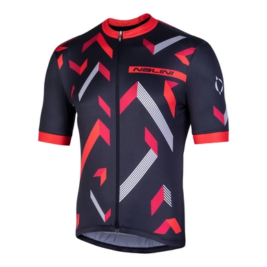 Fietsshirt Nalini Men Discesa 2.0 Zwart Rood