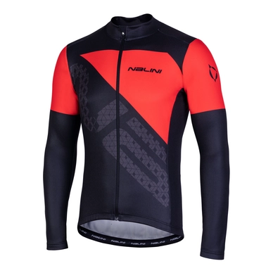 Fietsshirt Nalini Men Fatica 2.0 Zwart Rood